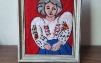 La blouse roumaine tablou din lana