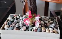 Inel argint reglabil. buchet de flori