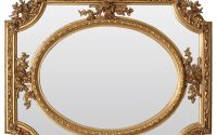 Oglinda monumentala Rococo aurie