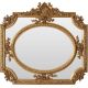Oglinda monumentala Rococo aurie