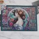 Servet decorativ Alfons Mucha