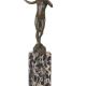 Tanarul David cu prastie-statueta bronz