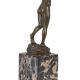 Tanarul David cu prastie-statueta bronz
