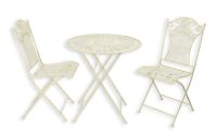 Set mobilier din fier forjat antik white