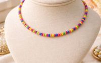 Choker finut plin de culoare