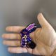 Broe handmade cusute cu mrgele i trasuri 