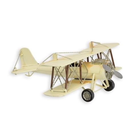 Model biplan alb