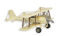 Model biplan alb