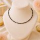 Choker negru finut