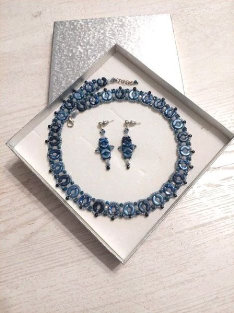 Set elegant colier si cercei