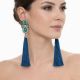 Cercei soutache lungi Ocean Majesty