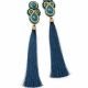 Cercei soutache lungi Ocean Majesty