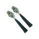 Cercei soutache lungi Ocean Majesty
