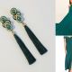 Cercei soutache lungi Ocean Majesty