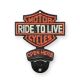 Deschizator sticle din fonta"Ride to Live"