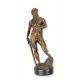 Neptun-statueta din bronz cu soclu marmura