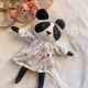 Urs Panda - fetita broderie flori