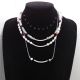 Set coliere multilayer din mrgele faetate roii 