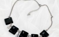 Colier cu piese Keyboard 02052