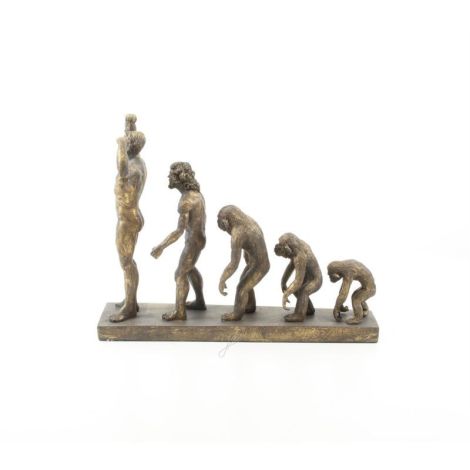 Evolutia umana - statueta din rasini