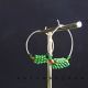 Cercei handmade hoop din cupru non-tarnish i alum