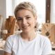 Cercei handmade tip hoop elegani i moderni rea
