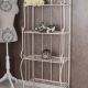 Raft metalic antik white