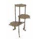Masuta flori din fonta antik brown