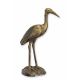 Egreta-figurina decorativa din fonta