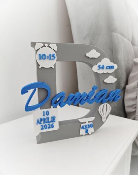Nume 3d cu datele de la nastere