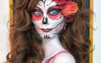La Catrina Roja  tablou sculptural in relief