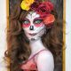 La Catrina Roja  tablou sculptural in relief