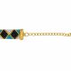 Brar cu mrgele Miyuki model geometric elegant