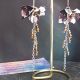 Cercei statement handmade unicat - doze aluminiu r