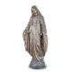 Fecioara Maria-statueta din bronz cu soclu marmura