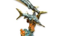 Rechini ciocan-statueta vieneza bronz 