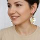 Cercei statement handmade unicat - doze aluminiu r