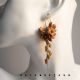 Cercei Handmade Flori de Toamn din Foamiran Mrg