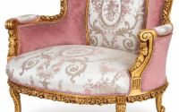 Sofa baroc din lemn auriu cu tapiterie catifea 