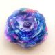 Brosa floare violet indigo  11 cm