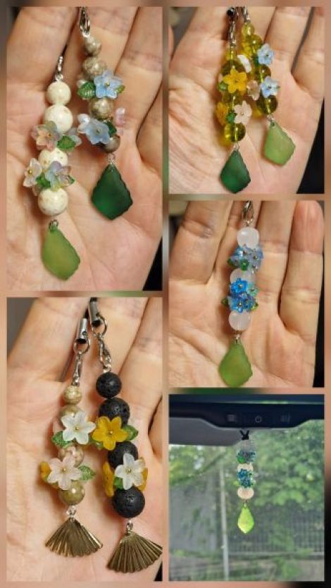 Accesorii i brelocuri cu flori 
