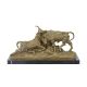 Corida romana-statueta din bronz 