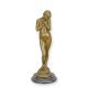 Nud-statueta din bronz cu un soclu din marmura
