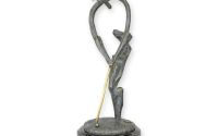Jucator de golf-statueta moderna din bronz 
