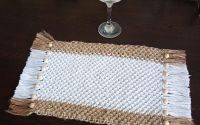 Suport farfurii macrame 