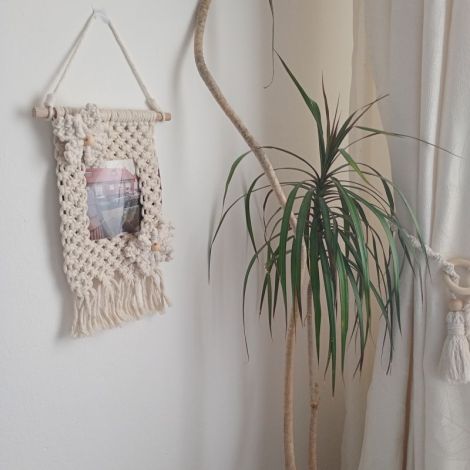 Rama foto macrame