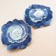 brosa denim  dantela  perle 13 cm
