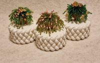 Plante decorative din margele de nisip - cu magnet