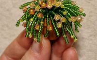 Plante decorative din margele de nisip - cu magnet
