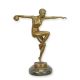 Dansatoare cu minge-statueta din bronz 